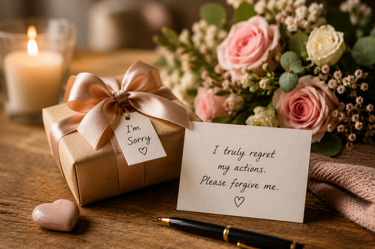 Gifts to Say Sorry: Timing & Message Tips