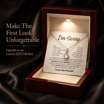 The “I'm Sorry” Complete Gift Set – Alluring Beauty Necklace