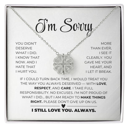 Magnetic Hearts Necklace - Apology Gift For Her2