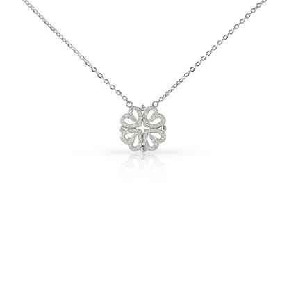 Apology Gift For Her - I Still Love You, Always - Magnetic Hearts Necklace