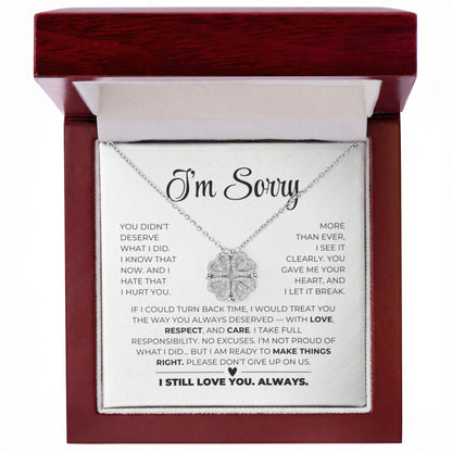 Magnetic Hearts Necklace - Apology Gift For Her2