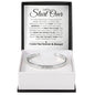 Let's Start Over - Apology Gift For Her - Cuff Bracelet - Engraved