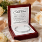 Let's Start Over - Apology Gift For Her - Cuff Bracelet - Engraved