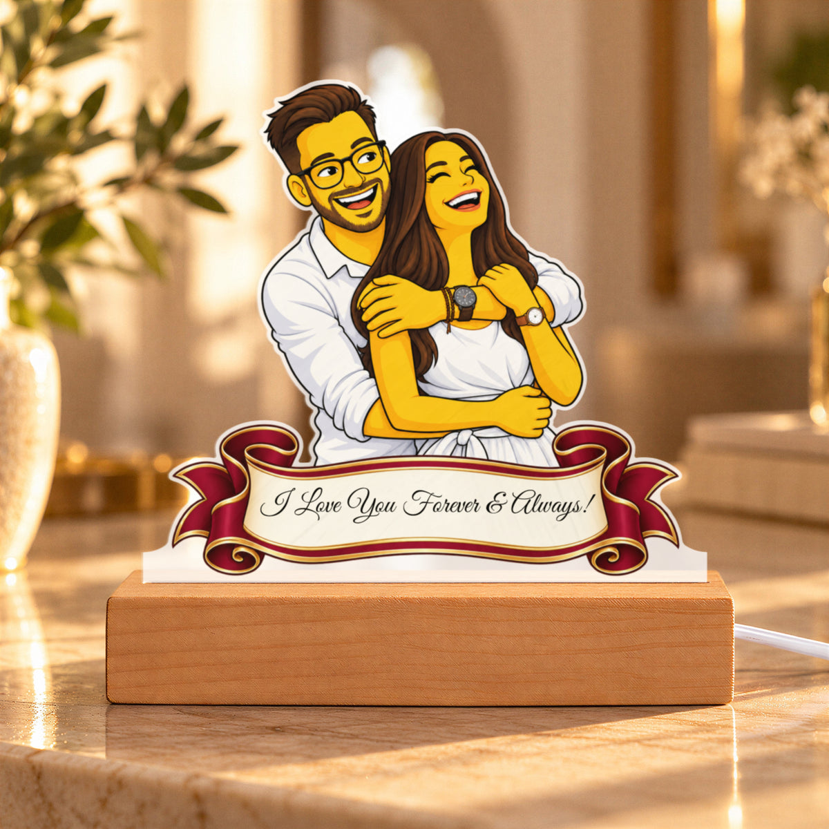Custom Cartoon Acrylic Plaque