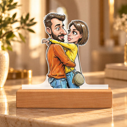 Custom Cut Printed Acrylic Plaque