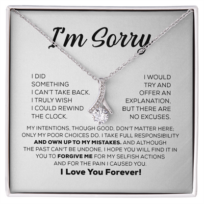 Apology Gift For Her - Alluring Beauty Necklace2