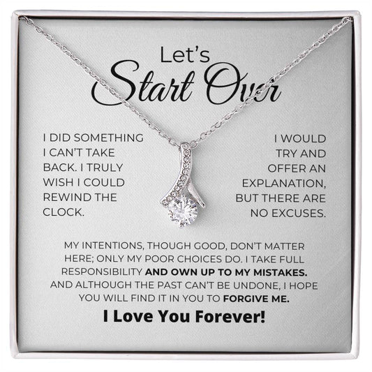 Neuanfang – Halskette „Alluring Beauty“ – Entschuldigungsgeschenk für sie