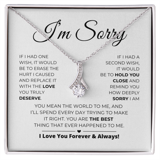 Es Tut Mir Leid – Du Bist Meine Ganze Welt – Hinreißende Schönheitskette