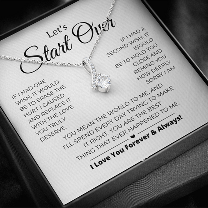 Neuanfang – Entschuldigungsgeschenk für sie – Alluring Beauty Halskette