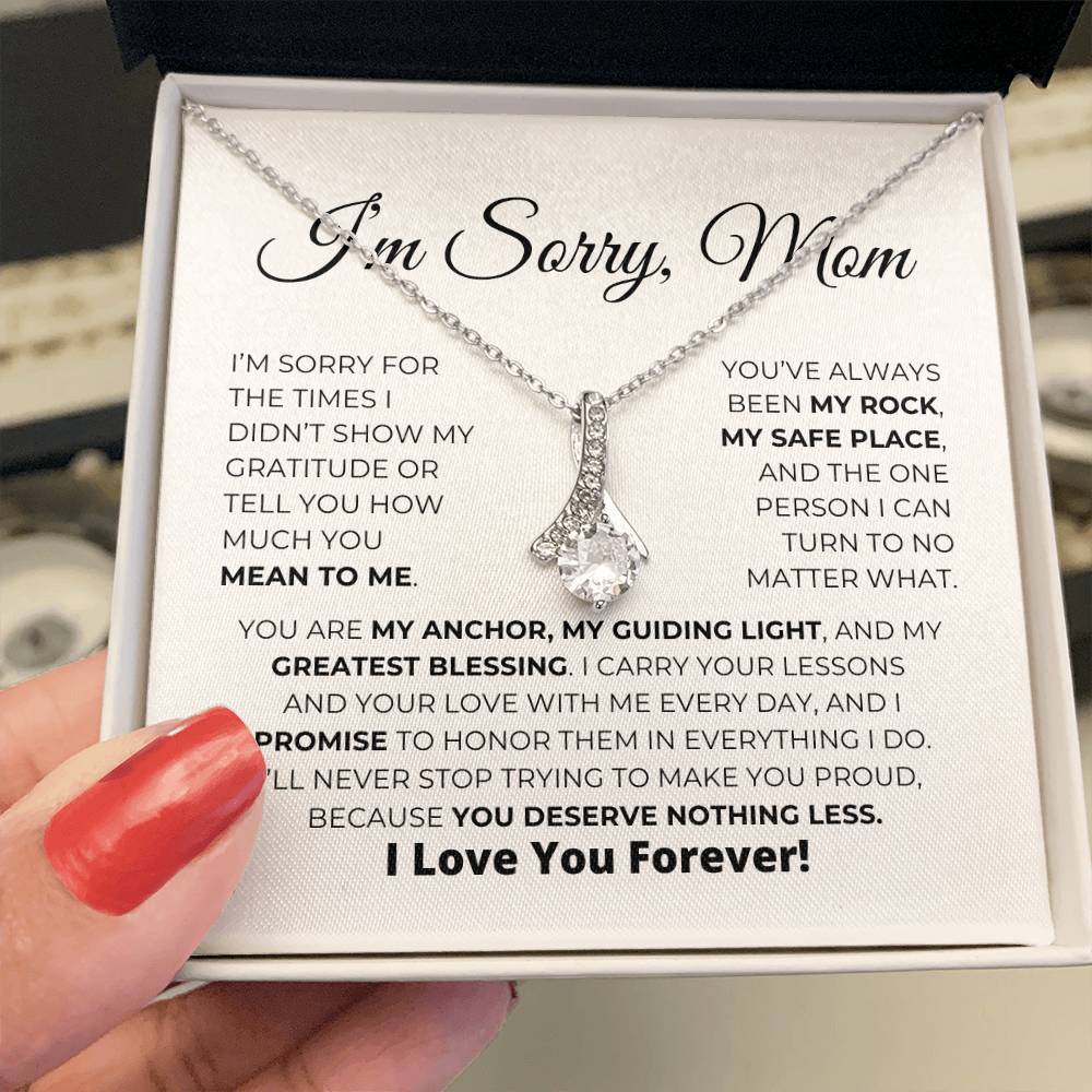 Entschuldigungsgeschenk für Mama - Du bist mein Leitstern - Alluring Beauty Halskette