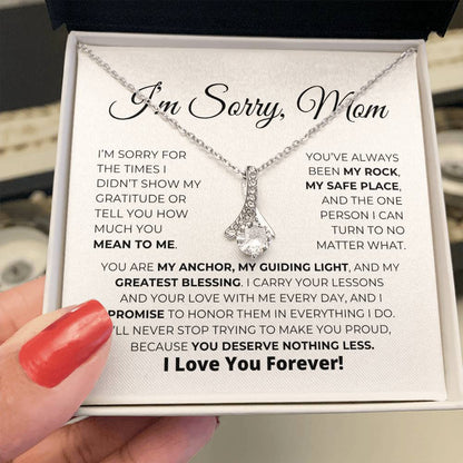 Entschuldigungsgeschenk für Mama - Du bist mein Leitstern - Alluring Beauty Halskette