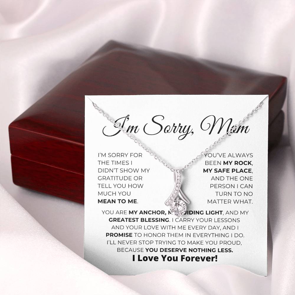 Entschuldigungsgeschenk für Mama - Du bist mein Leitstern - Alluring Beauty Halskette
