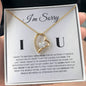 Entschuldigungsgeschenk für sie – Lernen, Wachsen – Halskette „Forever Love“