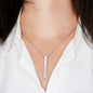 Apology Gift For Her - 4-Sided Stick Necklace - Engraved