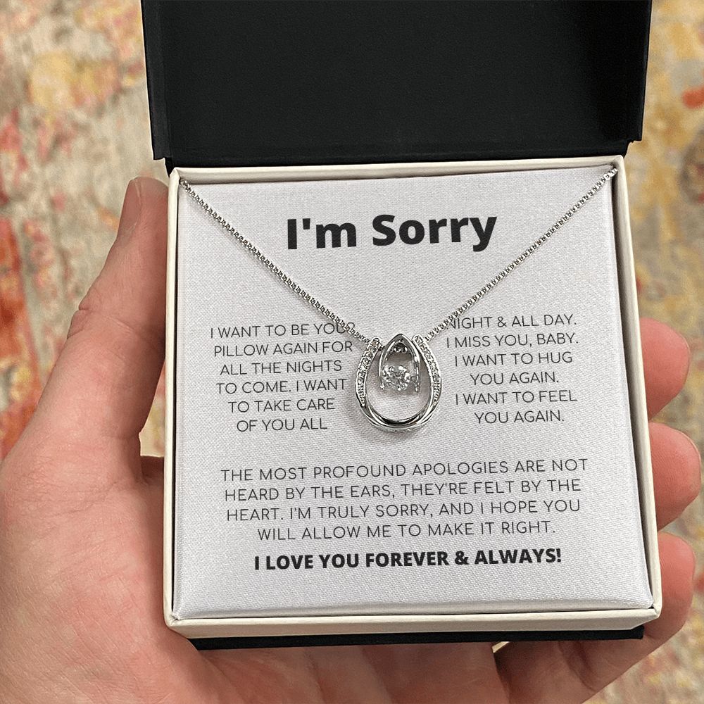 Lucky In Love – Entschuldigungs-Kette für Sie