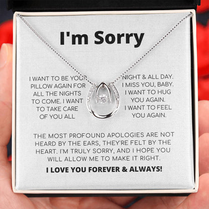 Lucky In Love – Entschuldigungs-Kette für Sie