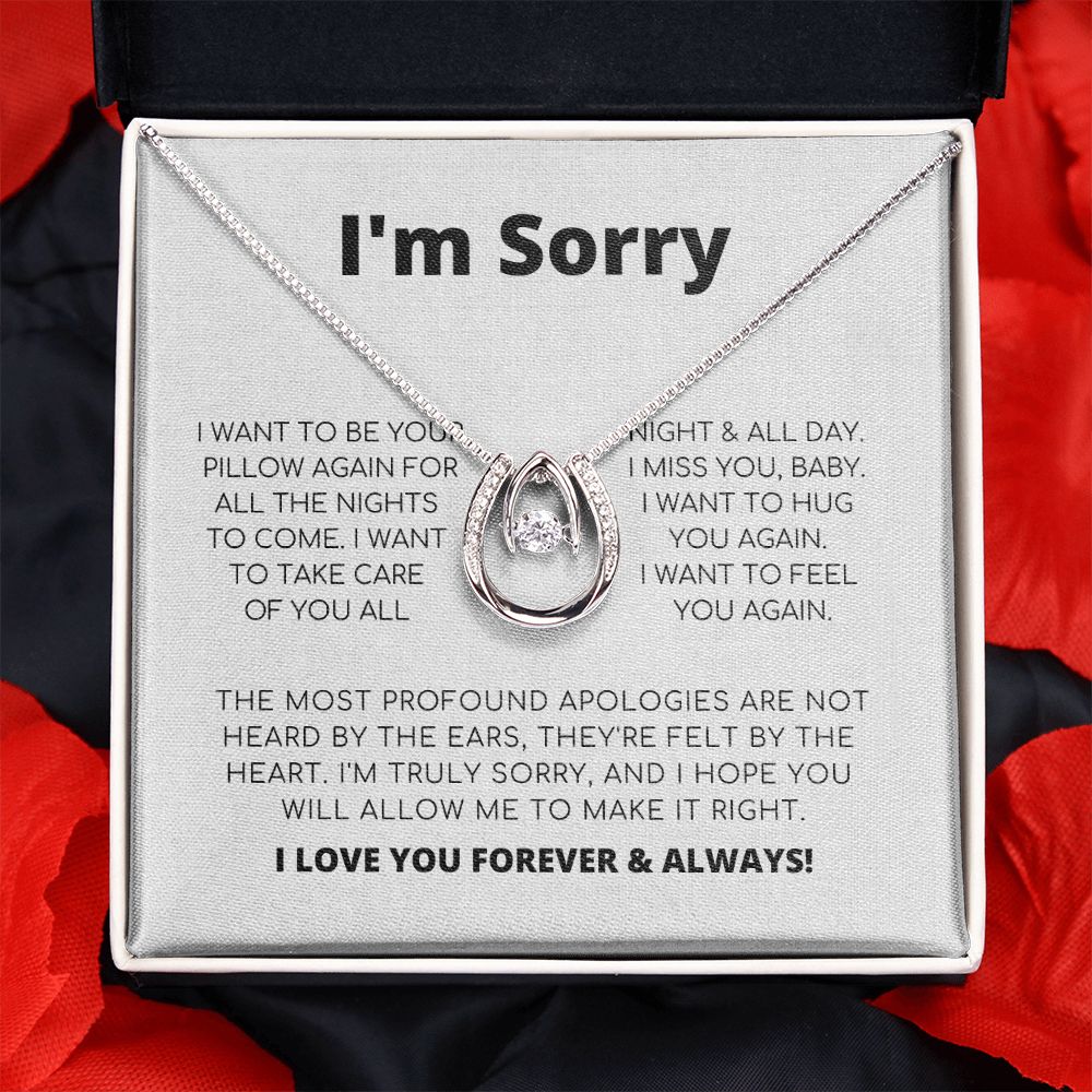 Lucky In Love – Entschuldigungs-Kette für Sie