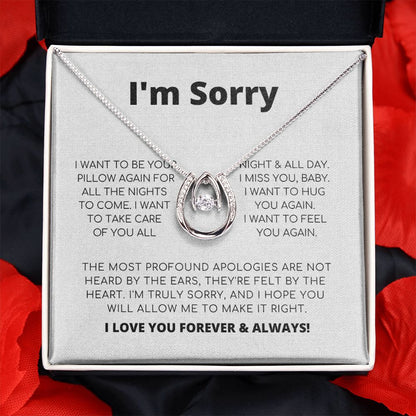 Lucky In Love – Entschuldigungs-Kette für Sie